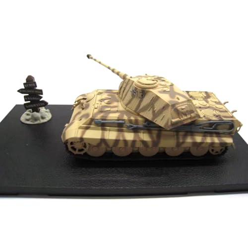 TECKEEN 1:72 Alloy WWII Normandie Bundeswehr König Tiger Schwere Panzer Modell Simulation Kämpfer Panzer Militär Wissenschaft Ausstellungsmodell von TECKEEN