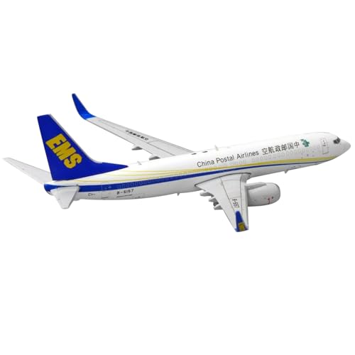 TECKEEN 20 cm China Postal B737 Fluggesellschaften, Flugzeugmodell, Simulationsflugmodell, Luftfahrtmodell, Flugzeugbausätze für Sammlung und Geschenk von TECKEEN