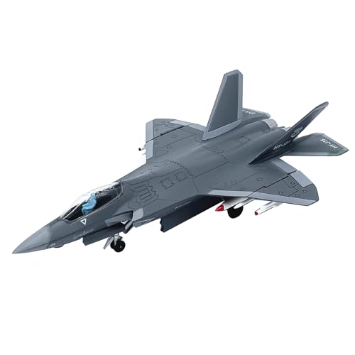 TECKEEN Alloy China Air Force J-35 Fighter Model Aircraft Model 1:100 Model Simulation Science Exhibition Model von TECKEEN