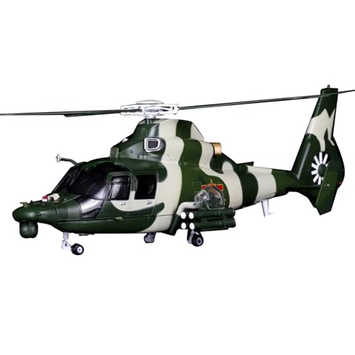 TECKEEN Alloy China Air Force Z-9 Hubschrauber Modell Flugzeugmodell 1:48 Modell Simulation Wissenschaft Ausstellungsmodell von TECKEEN