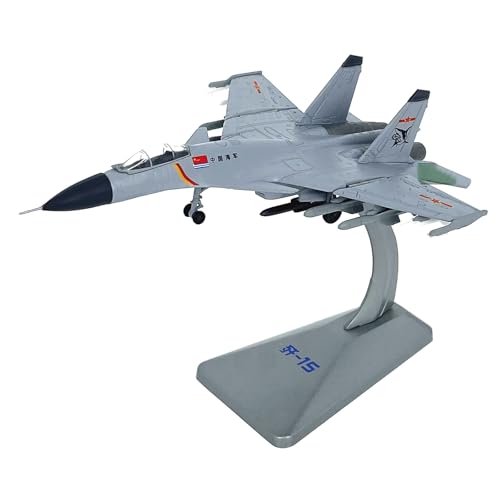 TECKEEN Alloy China J-15 Flying Shark Fighter Model Aircraft Model 1:144 Model Simulation Science Exhibition Model von TECKEEN