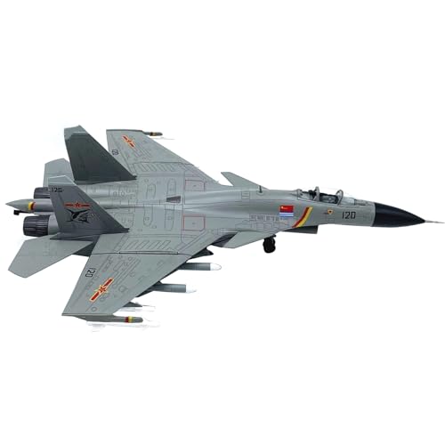 TECKEEN Alloy China J-15 Flying Shark Fighter Model Aircraft Model 1:72 Model Simulation Science Exhibition Model von TECKEEN