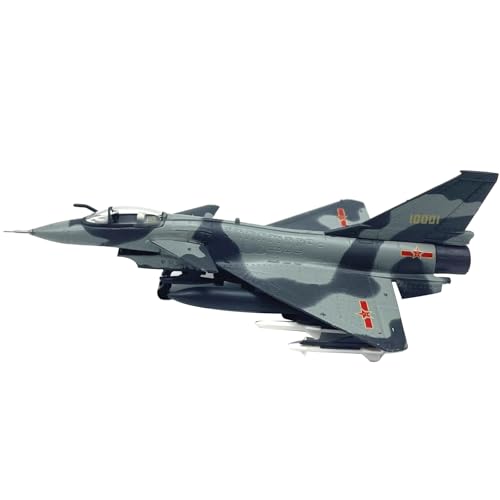 TECKEEN Alloy Chinese Air Force J-10 Vigorous Dragon Fighter Model Aircraft Model 1:144 Model Simulation Science Exhibition Model von TECKEEN