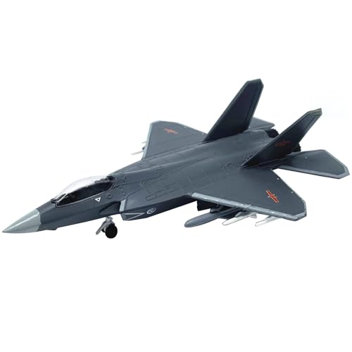 TECKEEN Alloy Chinese Air Force J-31 Eagle Stealth Fighter Model Aircraft Model 1:144 Model Simulation Science Exhibition Model von TECKEEN