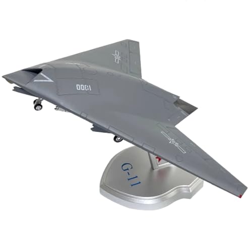 TECKEEN Alloy Chinese G-11 Stealth UAV Aircraft Model Aircraft Model 1:45 Model Simulation Science Exhibition Model von TECKEEN