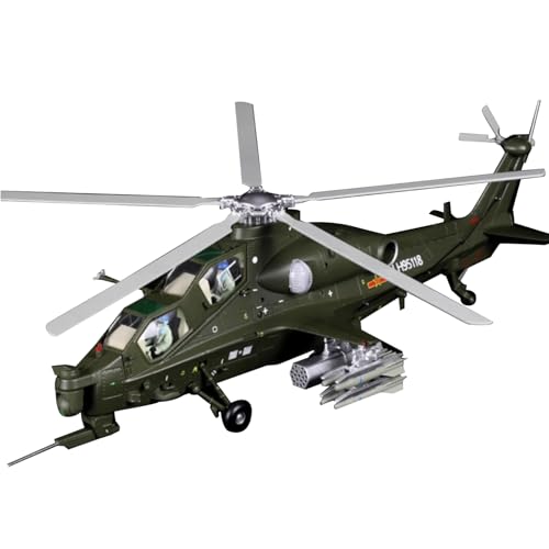 TECKEEN Alloy Chinese Z10 Attack Helicopter Aircraft Model Aircraft Model 1:48 Model Simulation Science Exhibition Model von TECKEEN