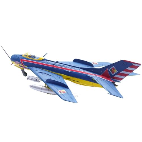 TECKEEN Alloy East German Air Force MIG-19 Fighter Model Aircraft Model 1:72 Model Simulation Science Exhibition Model von TECKEEN