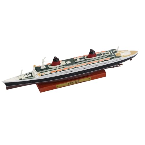 TECKEEN Alloy Model Ship 1:1250 Model Simulation Fighter Military Science Exhibition Model for Collection France Cruise Ship Diecast Boat Collection von TECKEEN