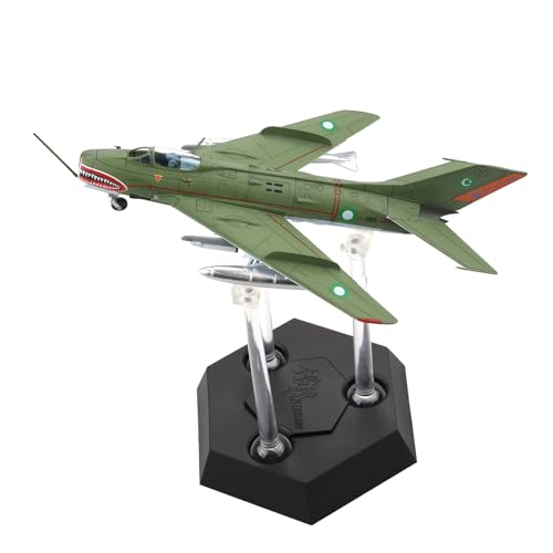 TECKEEN Alloy Pakistan Air Force J-6 Fighter Model Aircraft Model 1:72 Model Simulation Science Exhibition Model von TECKEEN