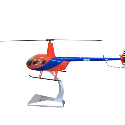 TECKEEN Alloy R44 Raven Hubschrauber Flugzeugmodell Flugzeugmodell 1:32 Modell Simulation Wissenschaft Ausstellungsmodell von TECKEEN