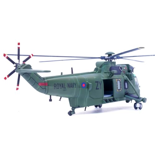 TECKEEN Alloy Royal Navy Sea King HC.4 Hubschrauber Modell Flugzeugmodell 1:72 Modell Simulation Wissenschaft Ausstellungsmodell von TECKEEN