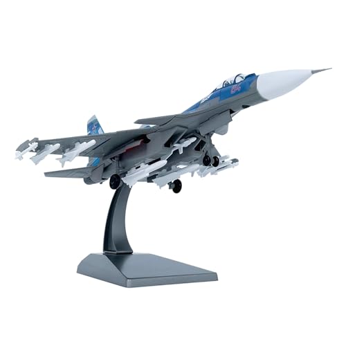 TECKEEN Alloy Russian Navy Su-33 Fighter Model Aircraft Model 1:100 Model Simulation Science Exhibition Model von TECKEEN