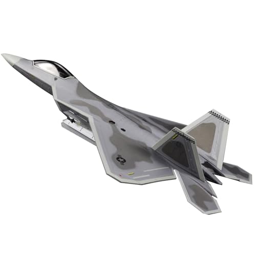 TECKEEN Alloy US Air Force F-22 Raptor Fighter Modell Flugzeugmodell 1:72 Modell Simulation Wissenschaft Ausstellungsmodell von TECKEEN