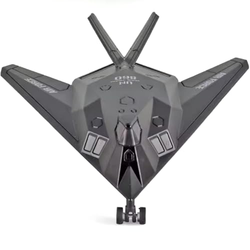 TECKEEN Alloy US F-117 Nighthawk Stealth Attack Fighter Modell Flugzeugmodell 1:300 Modell Simulation Wissenschaft Ausstellungsmodell von TECKEEN