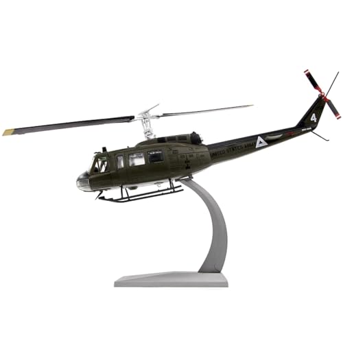 TECKEEN Alloy USA UH-1 Huey Hubschrauber Flugzeugmodell Flugzeugmodell 1:48 Modell Simulation Wissenschaft Ausstellungsmodell von TECKEEN