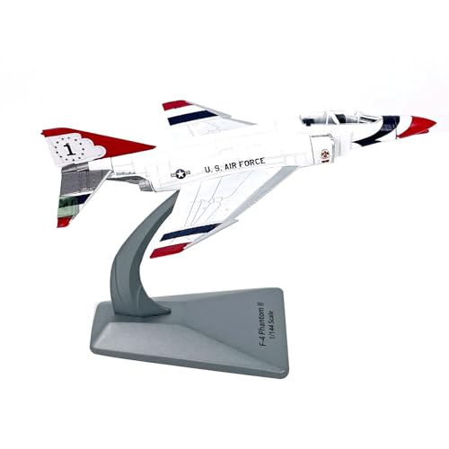 TECKEEN Alloy United States Air Force F-4 Phantom II Fighter Model Aircraft Model 1:144 Model Simulation Science Exhibition Model von TECKEEN