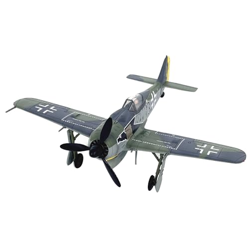 TECKEEN Alloy WWII Bundeswehr Focke Wulf Fw-190A Würger Kampfflugmodell Flugzeugmodell 1:72 Modell Simulation Wissenschaft Ausstellungsmodell von TECKEEN