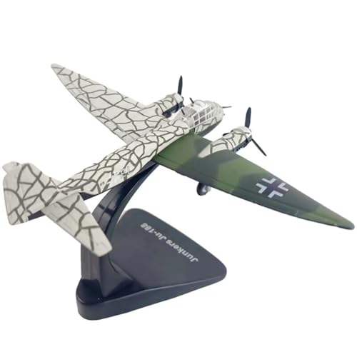 TECKEEN Alloy WWII German Junkers Ju-188 Bomber Fighter Model Aircraft Model 1:144 Model Simulation Science Exhibition Model von TECKEEN