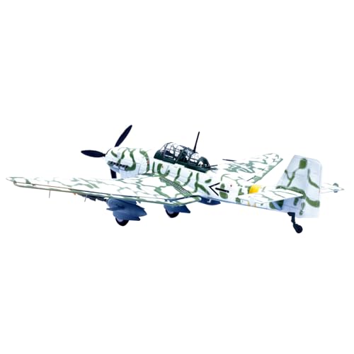 TECKEEN Alloy WWII German Stuka JU-87G2 Dive Bomber Model Aircraft Model 1:72 Model Simulation Science Exhibition Model von TECKEEN