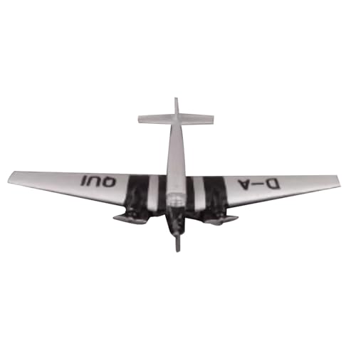 TECKEEN Alloy WWII Germany Junkers Ju 52 Flugzeugmodell Flugzeugmodell 1:250 Modell Simulation Wissenschaft Ausstellungsmodell von TECKEEN