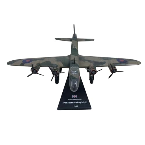 TECKEEN Alloy WWII Short Sterling MK.lll Fighter Model Aircraft Model 1:144 Model Simulation Science Exhibition Model von TECKEEN