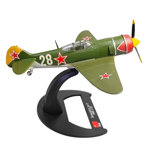 TECKEEN Alloy WWII Sowjeet Lavochkin La-7 Fighter Model Aircraft Model 1:72 Model Simulation Science Exhibition Model von TECKEEN