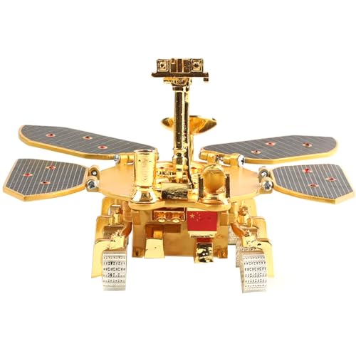 TECKEEN China Tianwen-1 Zhurong Mars Rover Exploration Raumschiff-Modell Legierung Luftfahrt-Satellitenmodell Druckguss Flugzeugmodell für Sammlung von TECKEEN