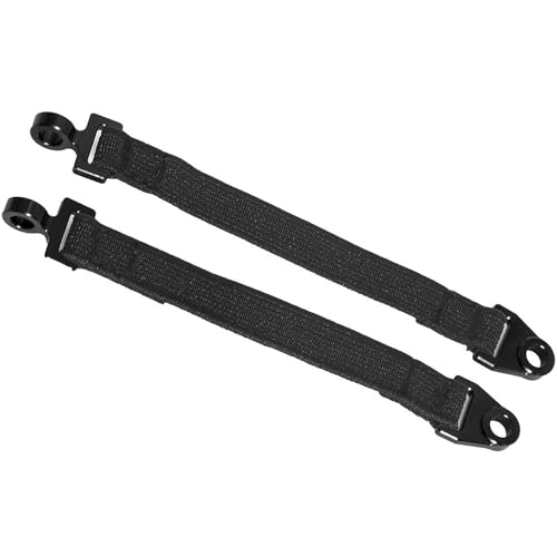 TECKEEN Ersatz Hinterradaufhängung Travel Limit Straps für Traxxas 1/7 UDR RC Auto Upgrade Teile, 2 Stück von TECKEEN