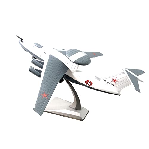TECKEEN Maßstab 1:200 sowjetischer Beriev A-50 Mainstay Frühwarnung Flugzeugmodell Legierung Modell Druckguss Flugzeug Modell für Sammlung TECKEEN Maßstab 1:200 sowjetischer Beriev A-50 Mainstay Frühwarnung Flugzeugmodell Legierung Modell Druckguss Flugzeug Modell für Sammlung von TECKEEN