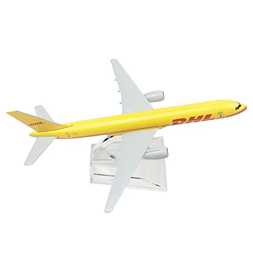 TECKEEN Maßstab 1:400 DHL B757 Gusseisen Flugzeug Modell Legierung Modell Druckguss Flugzeug Modell für Sammlung von TECKEEN