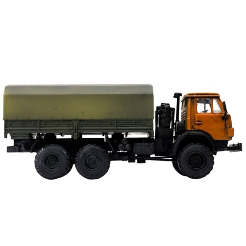 TECKEEN Russian Army Kamaz 43101 Engineering Fahrzeug LKW Modell, 1/72 Alloy Truck Modell für Dekoration von TECKEEN