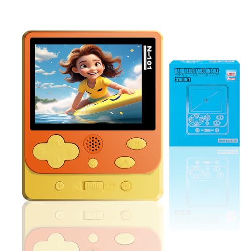 Handheld Spielkonsole für Kinder&Erwachsene,Vorinstallierten 319 Retro Handheld, Tragbarer Handheld Konsole mit 2,5" LCD Bildschirm, Mini Arcade elektronisches Spielzeug, Geschenke für Jungen&Mädchen von TECTINTER