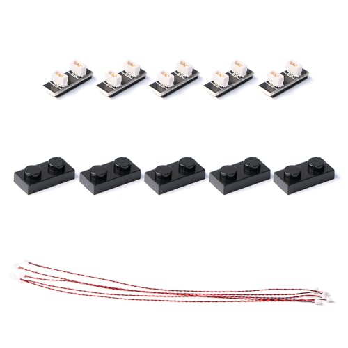 TEDDOO 5Piece 15CM 0,8MM Interface Netzkabel Verlängerungszubehör, verwendet für Baustein Licht Zubehör Beleuchtung Kit Kompatibel mit Lego TEDDOO 5Piece 15CM 0,8MM Interface Netzkabel Verlängerungszubehör, verwendet für Baustein Licht Zubehör Beleuchtung Kit Kompatibel mit Lego von TEDDOO