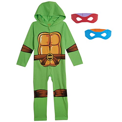 Ninja Turtle Kostüm mit Verschluss für Kinder 4 Stück von TEENAGE MUTANT NINJA