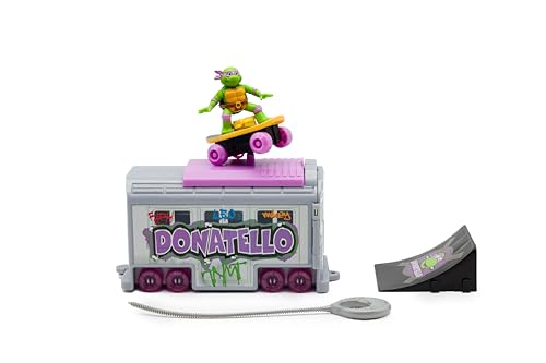 TEENAGE MUTANT NINJA Turtles | Donatello Switch Kick U-Bahn-Launcher | TMNT Actionfigur Classic Edition, Alter 3+ Geschenke & Spielzeug von TEENAGE MUTANT NINJA