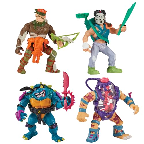 TEENAGE MUTANT NINJA Turtles Classic Mutant 4er-Pack von Playmates Toys von TEENAGE MUTANT NINJA