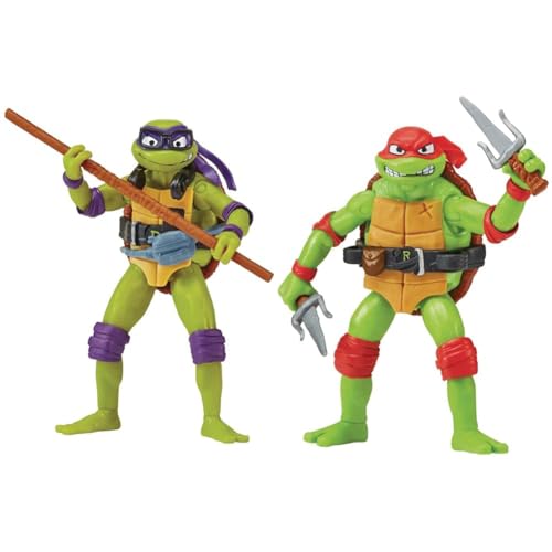 TEENAGE MUTANT NINJA Turtles - Donatello Basic Figure & Turtles - Raphael Basic Figure von TEENAGE MUTANT NINJA