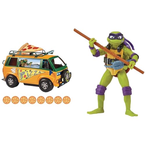 TEENAGE MUTANT NINJA Turtles - Pizza Van & Turtles - Donatello Basic Figure von TEENAGE MUTANT NINJA