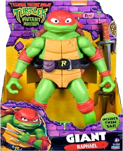 Teenage Mutant Ninja Turtles Mutant Mayhem Giant Raphael 12-Inch Action Figure von TEENAGE MUTANT NINJA