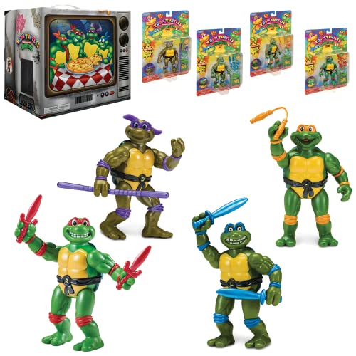 Turtles TMNT Toon Bundle 4er-Pack, Mehrfarbig, TU600000 von TEENAGE MUTANT NINJA