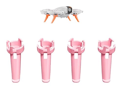 Drohnenständer für DJI Neo, Pocket Drone Booster Erweiterung Kickstand Verlängerung Halterung Zubehör (Pink) von TEHAOUU