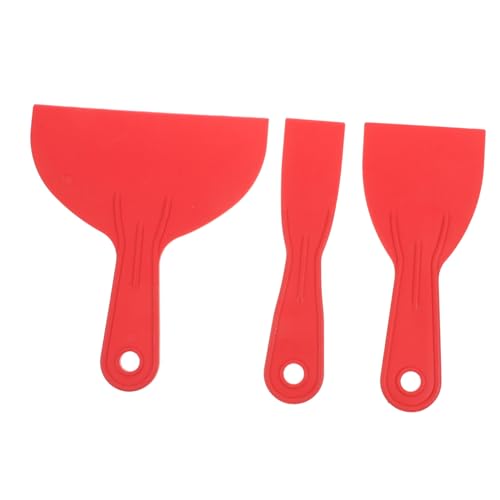 TEHAUX 3 Stück Teiliges Flexibles Kunststoff spachtelset für Wandspachtelarbeiten zum Entfernen von Tapeten Spachteln und Glätten Vielseitiges Reparaturwerkzeug für Trockenbau und TEHAUX 3 Stück Teiliges Flexibles Kunststoff spachtelset für Wandspachtelarbeiten zum Entfernen von Tapeten Spachteln und Glätten Vielseitiges Reparaturwerkzeug für Trockenbau und von TEHAUX