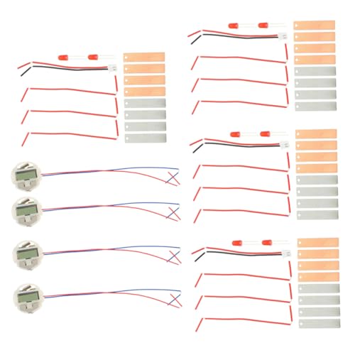 TEHAUX 4 Sätze DIY Obst Batterie Experiment Set für Kartoffel Zitrone Orange Elektrischer Uhr und Stem Bildung Praktisches Wissenschaftsspielzeug Elektronik und Physik TEHAUX 4 Sätze DIY Obst Batterie Experiment Set für Kartoffel Zitrone Orange Elektrischer Uhr und Stem Bildung Praktisches Wissenschaftsspielzeug Elektronik und Physik von TEHAUX