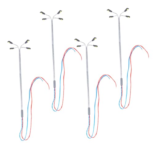 TEHAUX 4 Stück Maßstab Miniatur Garten Dekoration Miniatur Laterne für Architektur Sandkasten Zubehör TEHAUX 4 Stück Maßstab Miniatur Garten Dekoration Miniatur Laterne für Architektur Sandkasten Zubehör von TEHAUX