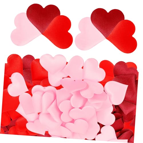 TEHAUX 600 Stück Herz Konfetti Tischdeko aus Schwamm Romantische Herzform Blütenblätter für Hochzeit Valentinstag Verlobung Party Rot Weinrot Langlebige Glänzende Dekoration TEHAUX 600 Stück Herz Konfetti Tischdeko aus Schwamm Romantische Herzform Blütenblätter für Hochzeit Valentinstag Verlobung Party Rot Weinrot Langlebige Glänzende Dekoration von TEHAUX