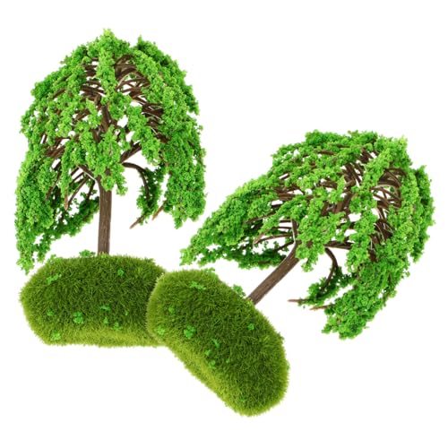 TEHAUX 8 STK Baummodell Mini-Pflanzendekor Modellbäume für die Landschaft Spielzeuge Zubehör für Babypuppen Miniatur-Dioramenbaum Minibäume klein künstlicher Baum Diorama von TEHAUX