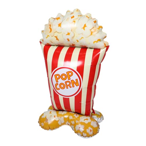 TEHAUX Aufblasbarer Popcorn Ballon Stehend Aluminiumfolie Wiederverwendbar Realistische Kindergeburtstag Partydekoration Foto Requisit Karneval Event TEHAUX Aufblasbarer Popcorn Ballon Stehend Aluminiumfolie Wiederverwendbar Realistische Kindergeburtstag Partydekoration Foto Requisit Karneval Event von TEHAUX