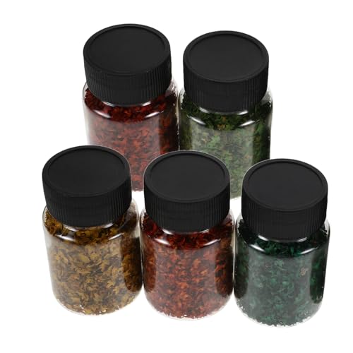 TEHAUX Flaschen Miniatur Laub Realistische Landschaftsdeko DIY Miniatur Modelleisenbahn Feengarten Szenerie Landschaftsornament Bastelbedarf pro Flasche TEHAUX Flaschen Miniatur Laub Realistische Landschaftsdeko DIY Miniatur Modelleisenbahn Feengarten Szenerie Landschaftsornament Bastelbedarf pro Flasche von TEHAUX