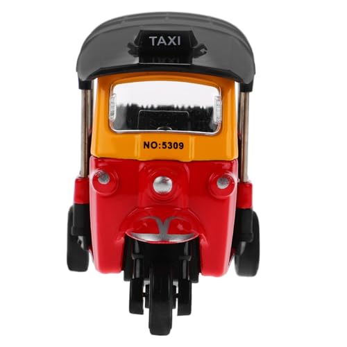 TEHAUX Miniatur Dreirad Modell aus Legierung Retro Vintage Design Detailreiche Tischdeko Leichtes Metallkunstwerk Nostalgische Autodekoration für Wohnzimmer und Büro TEHAUX Miniatur Dreirad Modell aus Legierung Retro Vintage Design Detailreiche Tischdeko Leichtes Metallkunstwerk Nostalgische Autodekoration für Wohnzimmer und Büro von TEHAUX