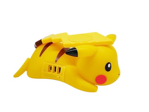 Teknofun – Offizielle Pokemon-Lizenz – Pikachu-Induktionsladegerät – Pokemon-Smartphone-Zubehör – Netzanschluss – für Kinder und Erwachsene – ab 14 Jahren – 811419 von TEKNOFUN